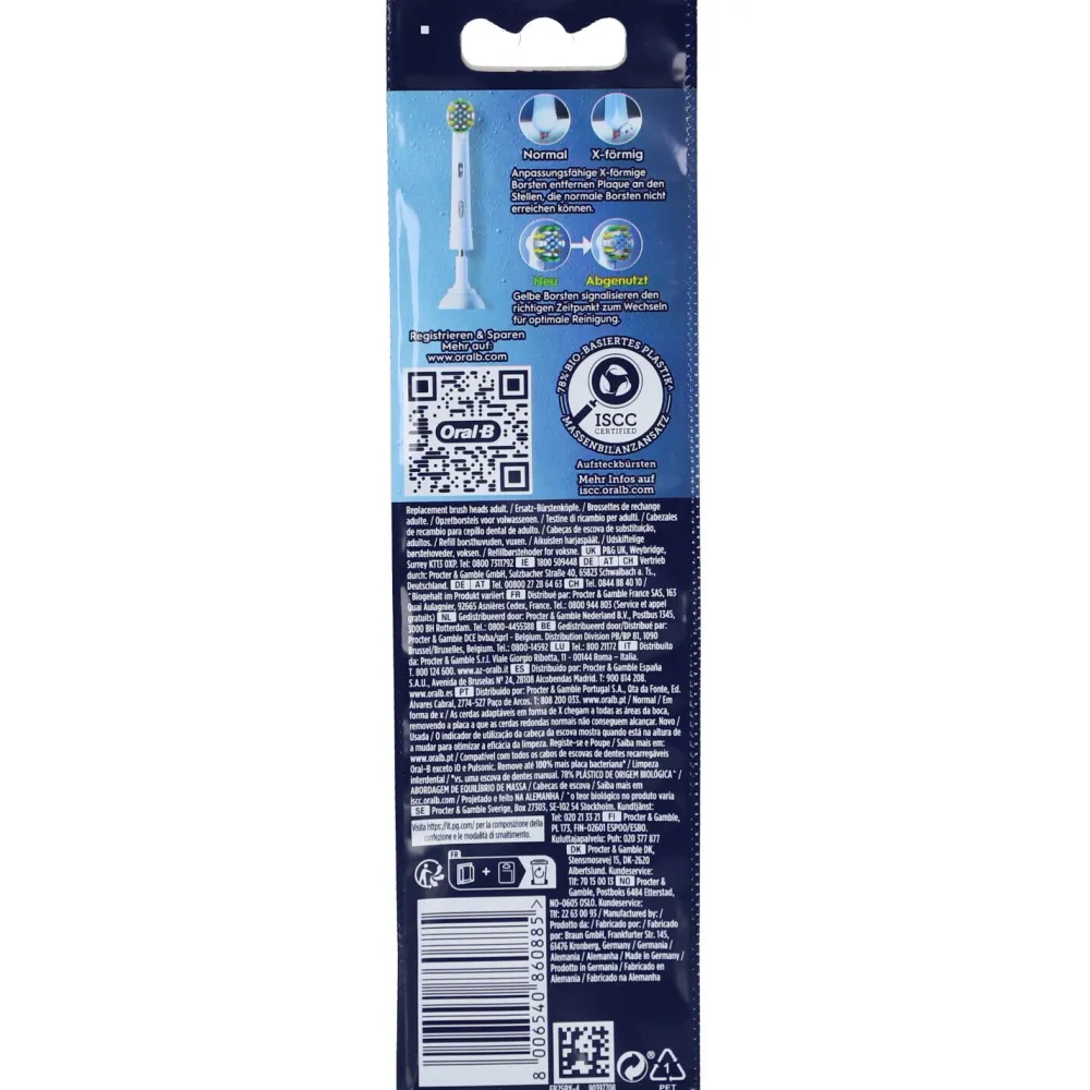 Oral-B Aufsteckbürsten 4 Stück Pro Tiefenreinigung weiß| Sale