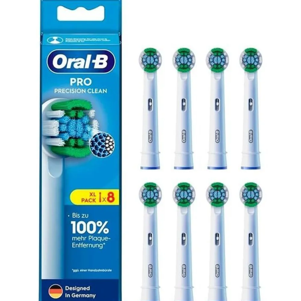 Oral-B Aufsteckbürsten 8 Stück PRO Precision Clean weiß| Best