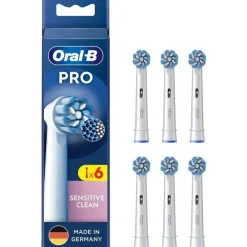 Oral-B Aufsteckbürsten 6 Stück PRO Sensitive Clean weiß| Hot