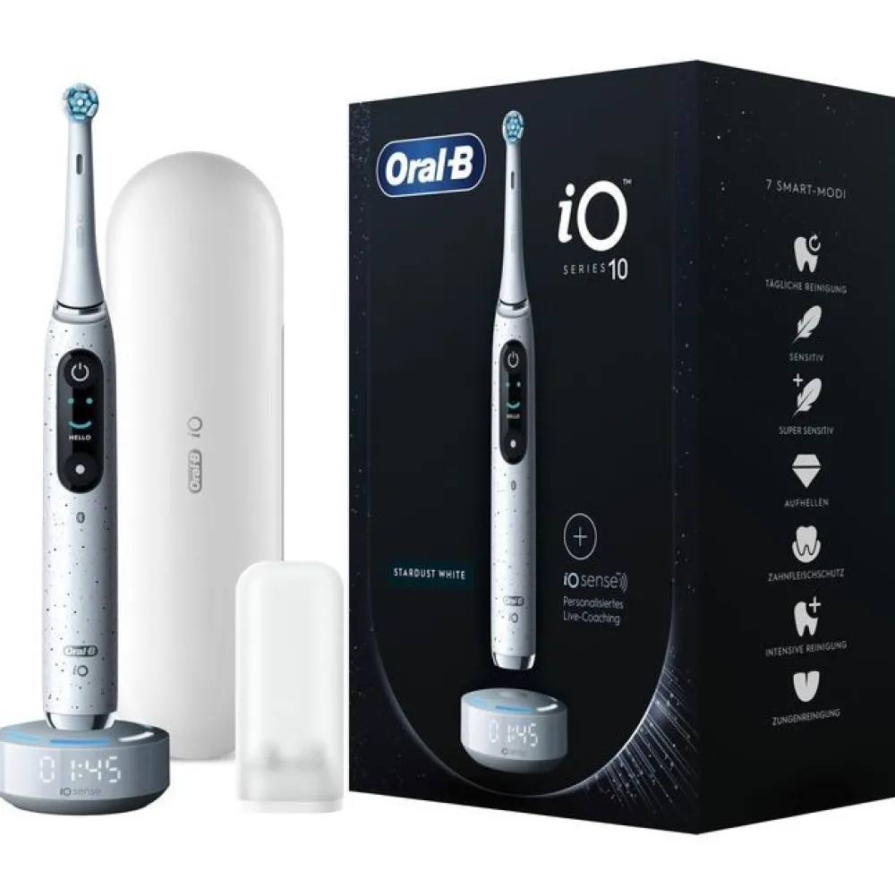 Oral-B - Elektrische Zahnbürste "iO 10 + Lade-Reiseetui"| Sale