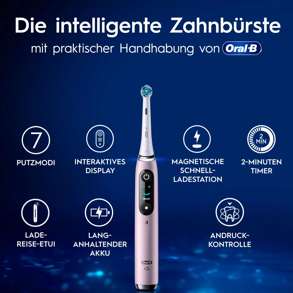 Oral-B - Elektrische Zahnbürste "iO 9 + Lade-Reiseetui"| Sale