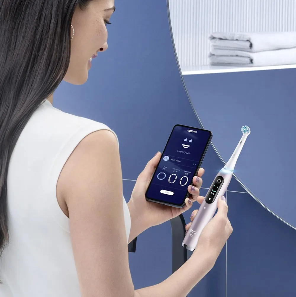 Oral-B - Elektrische Zahnbürste "iO 9 + Lade-Reiseetui"| Sale