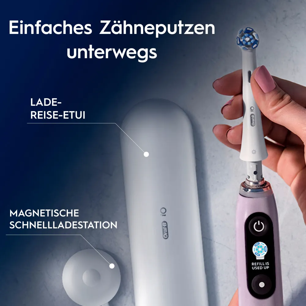 Oral-B - Elektrische Zahnbürste "iO 9 + Lade-Reiseetui"| Sale