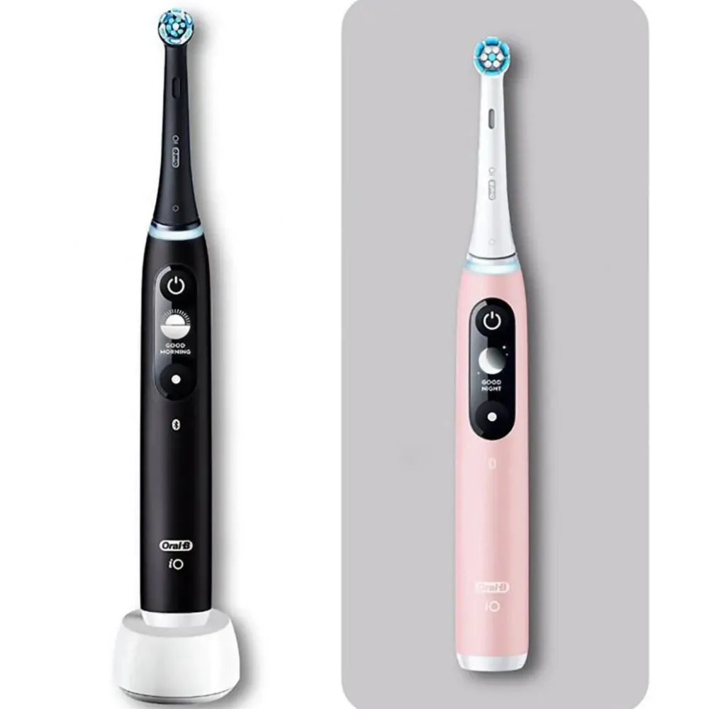 Oral-B iO 6 iO6 Doppelpack Elektrische Zahnbürste/Electric Toothbrush mit revolutionärer Magnet-Te| Clearance