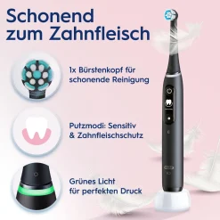 Oral-B iO 6 iO6 Doppelpack Elektrische Zahnbürste/Electric Toothbrush mit revolutionärer Magnet-Te| Clearance