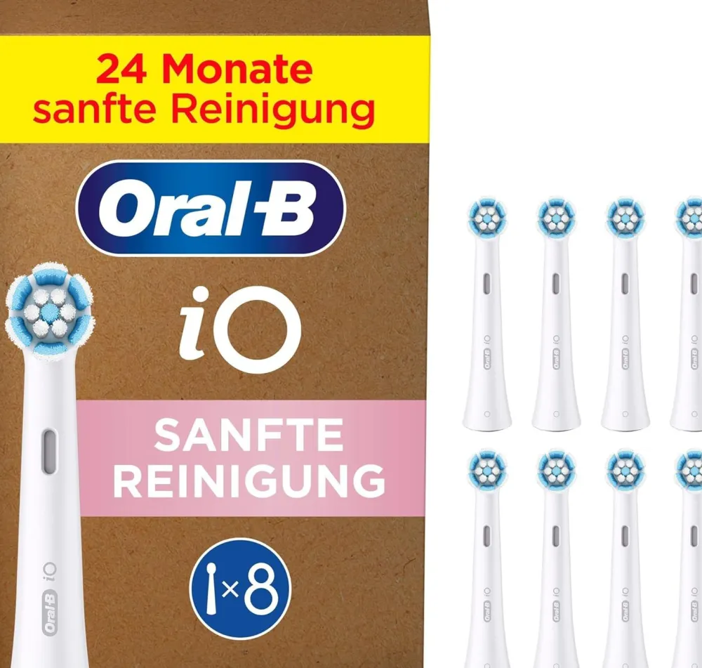 Oral-B iO Sanfte Reinigung ORIGINAL Aufsteckbürsten> Clearance