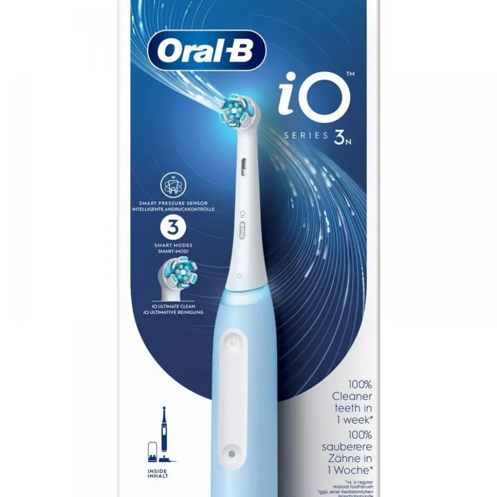 Oral-B iO Series 3n Ice Blue Elektrische Zahnbürste Zahnpflege>