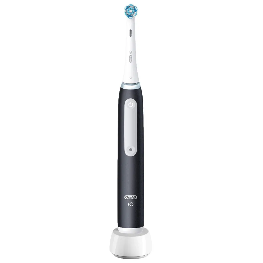 Oral-B iO Series 3n mattschwarz/ice blue - inkl. 2. Handstück Elektrische Zahnbürste| New