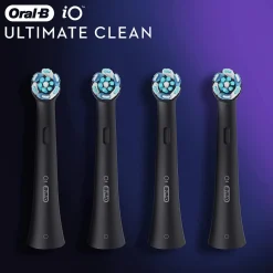 Oral-B iO Ultimative Reinigung Aufsteckbürsten für elektrische Zahnbürste, 4 Stück| New