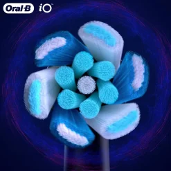 Oral-B iO Ultimative Reinigung Aufsteckbürsten für elektrische Zahnbürste, 4 Stück| New