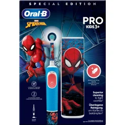 Oral-B KINDERZAHNBÖRSTE MIT REISEETUI (PRO 103 KIDS SPIDERM)| New