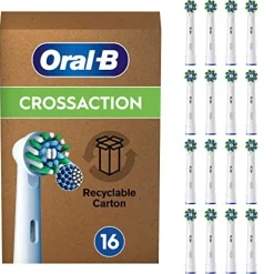 Oral-B Zahnbürstenkopf CrossAction für Elektrische Zahnbürste| New