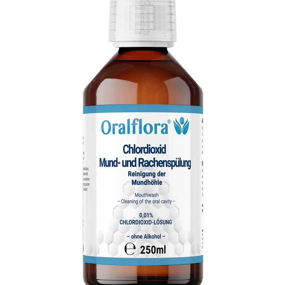Oralflora antibakterielle Mundspülung für Mund- & Rachenraum|