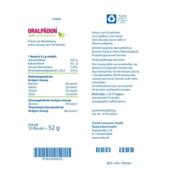 ® 240 Apfel-Banane Elektolytepulver|Oralpädon