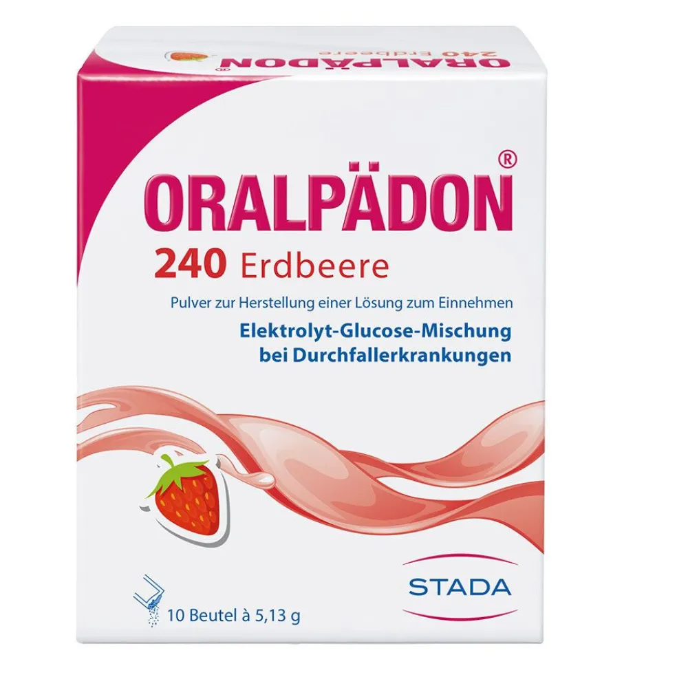 ® 240 Erdbeere Elektrolytepulver|Oralpädon New