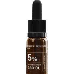ORGANIC ELEMENTS Vollspektrum CBD Öl 5%| Outlet