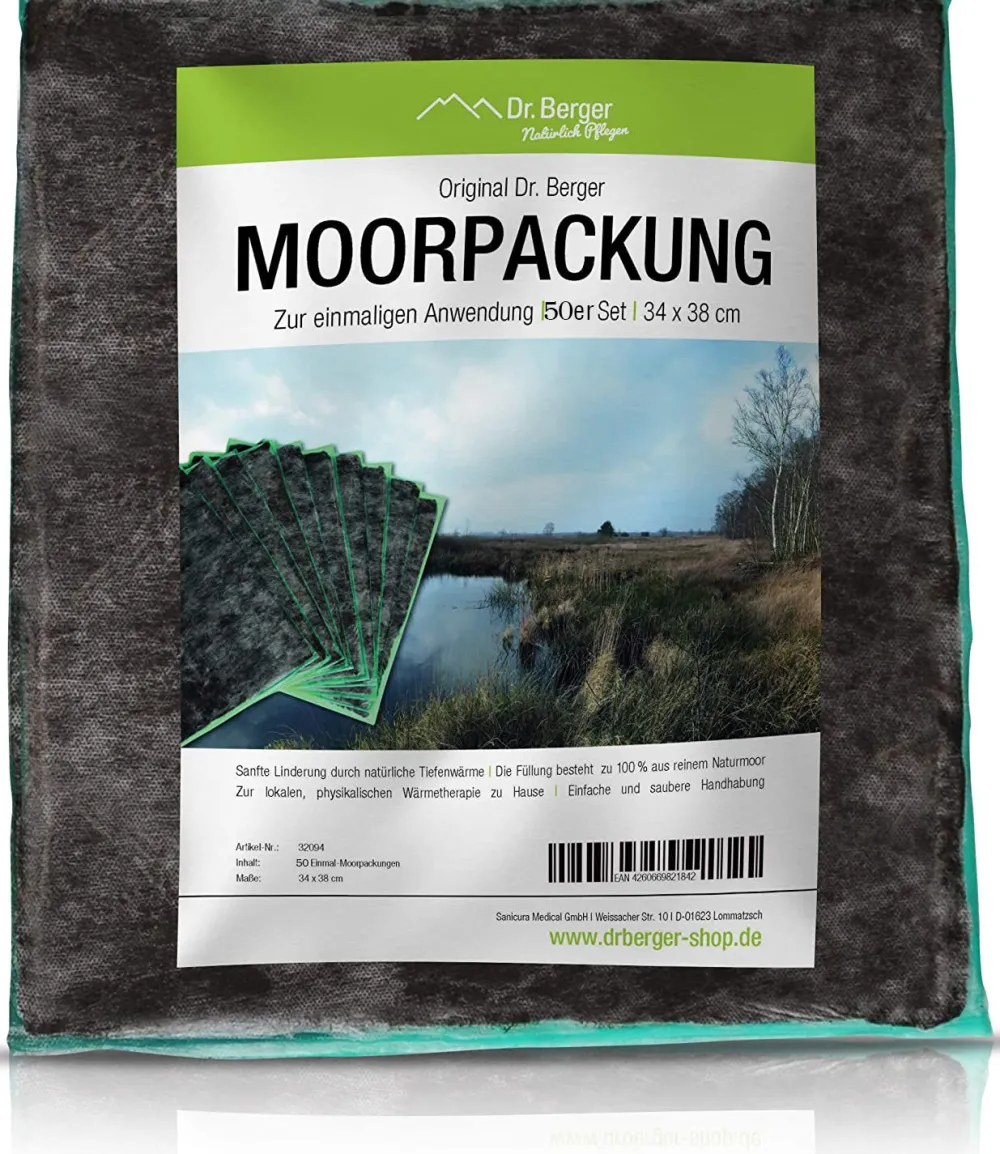 Original 50er Set Moorpackung>Dr. Berger Best