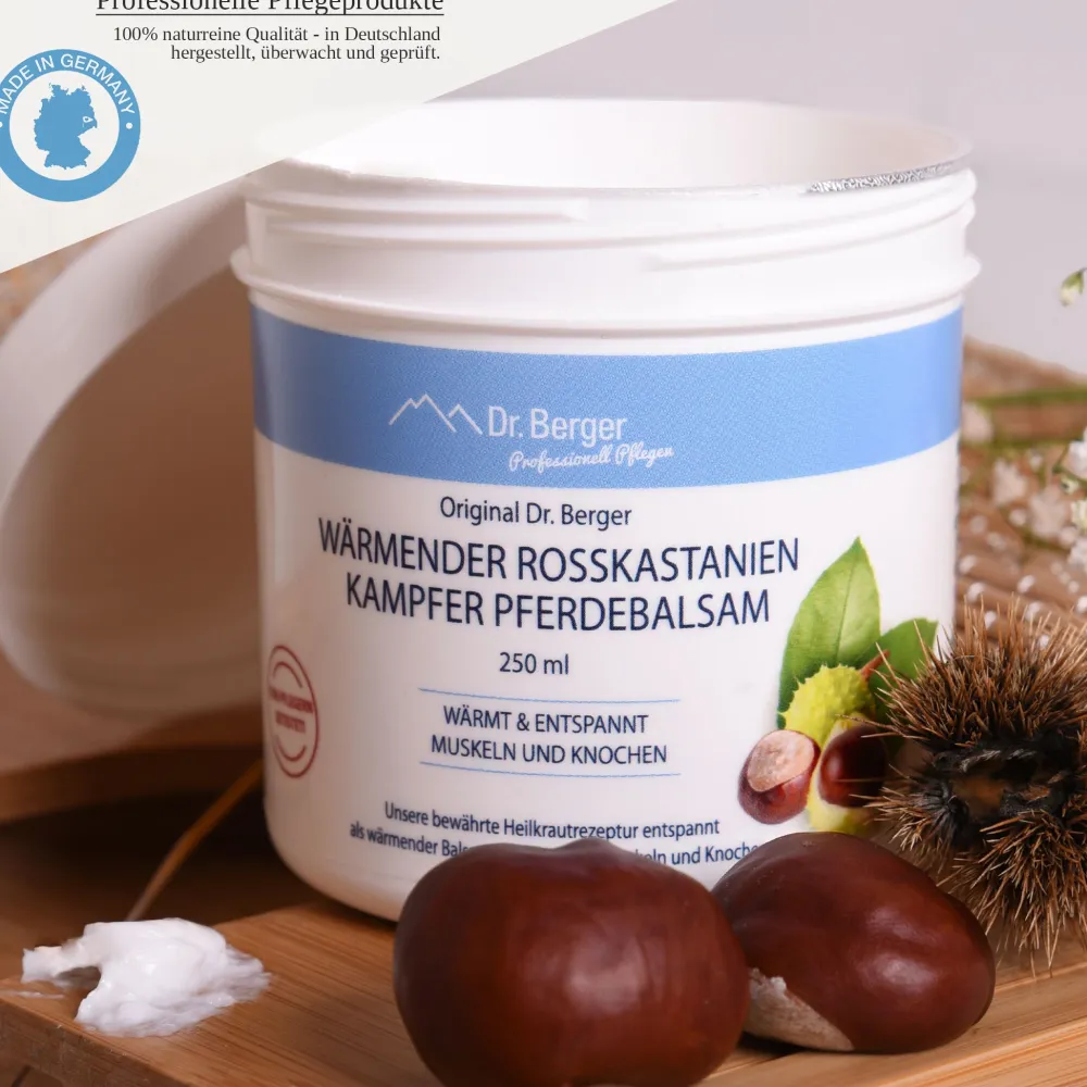 Original Wärmender Rosskastanien Kampfer Pferdebalsam|Dr. Berger Discount