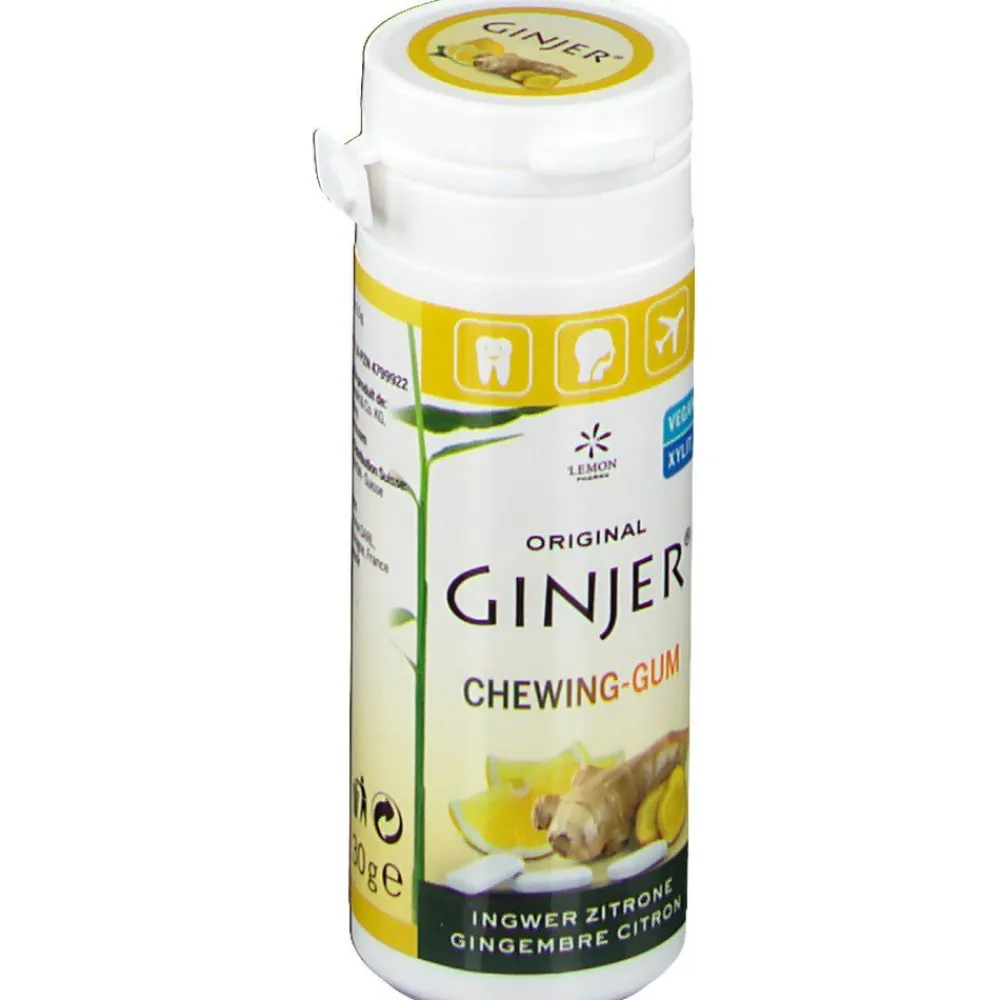 Original GINJER® Kaugummis Ingwer-Zitrone| Clearance