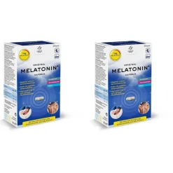 Original Melatonin+ Kapseln von Lemon Pharma bei Schlafstörungen, Vegan| Clearance