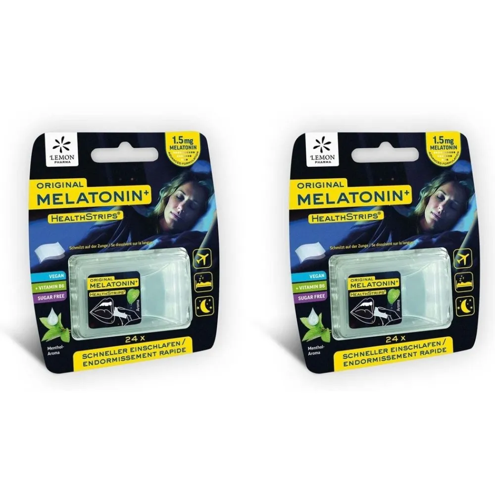 Original Melatonin+ Strips von Lemon Pharma, Vegan> Discount