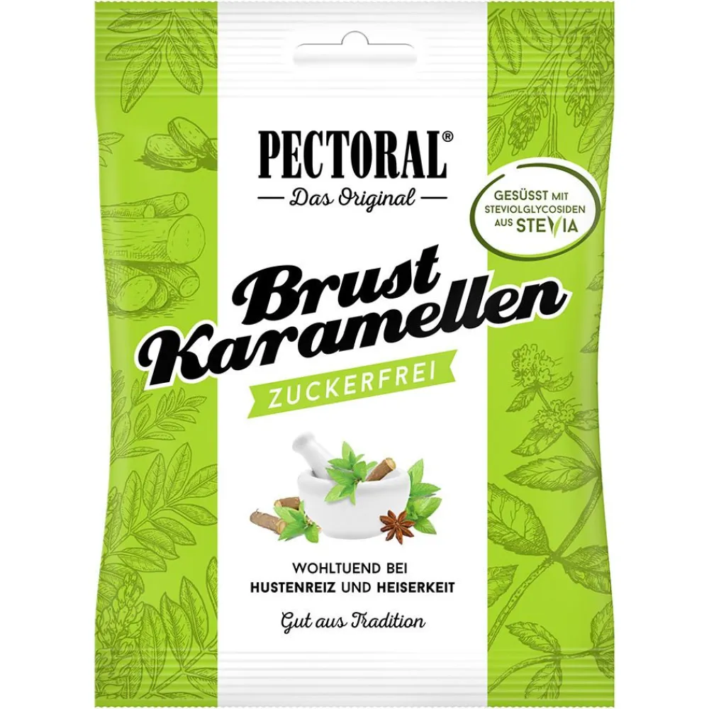 Original ® Brust-Karamellen zuckerfrei|PECTORAL Online