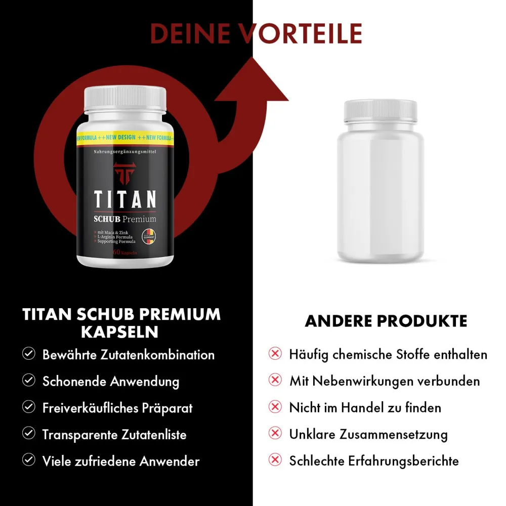 Original Titan Schub Kapseln – Mehr Lust & Männlichkeit> Sale