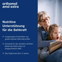 AMD extra - Mikronährstoffe für den Erhalt normaler Sehkraft - mit Zink, Lutein und Zeaxanthin - Kapseln><noscript><img width=