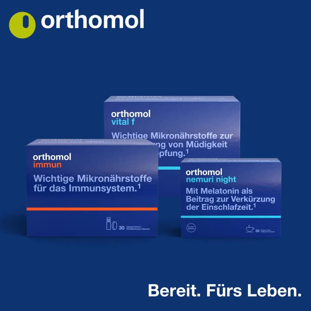 Aurinor - unterstützt den Energiestoffwechsel - mit Omega-3-Fettsäure, Vitamin C, Magnesium und Zink - Granulat/Kapseln|Orthomol Best