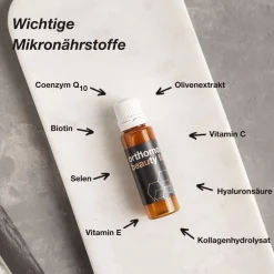 Beauty for Men - für Haut, Haare und Nägel, mit Hyaluronsäure, Kollagen und Coenzym Q10 - Trinkampullen><noscript><img width=
