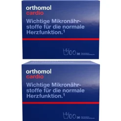 Orthomol Cardio - unterstützt die normale Herzfunktion, mit Magnesium, Omega-3-Fettsäure, Vitamin D - Granulat/Tabletten/Kapseln> Best