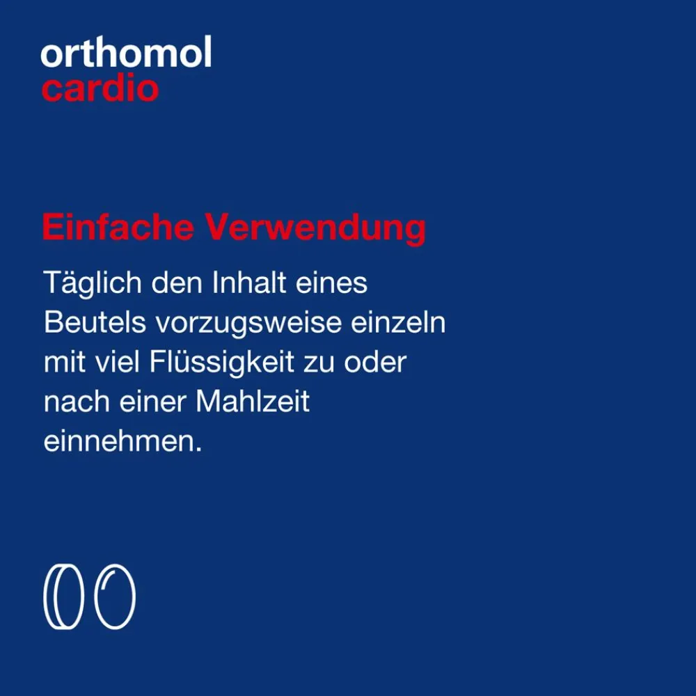 Cardio - unterstützt die normale Herzfunktion, mit Magnesium, Omega-3-Fettsäure, Vitamin D - Tabletten/Kapseln>Orthomol Clearance