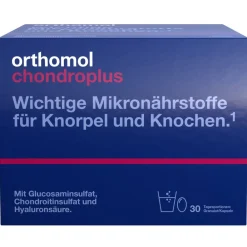 chondroplus - Nährstoffe für Knorpel und Knochen - mit Glucosamin-, Chondroitinsulfat und Hyaluronsäure - Granulat/Kapseln - Jetzt 10% mit dem Code 10 sparen*>Orthomol Best