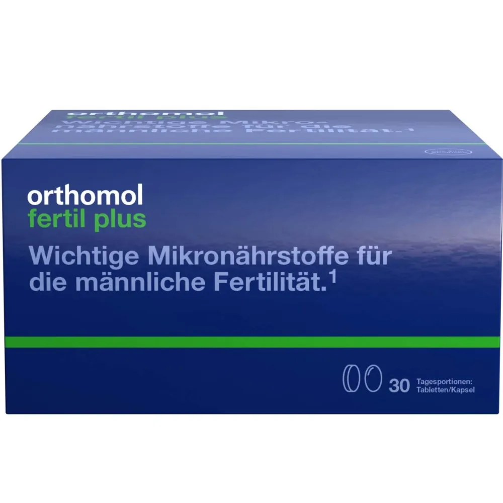 Fertil plus Tabletten/Kapseln – Mikronährstoffe bei Kinderwunsch für den Mann>Orthomol Discount
