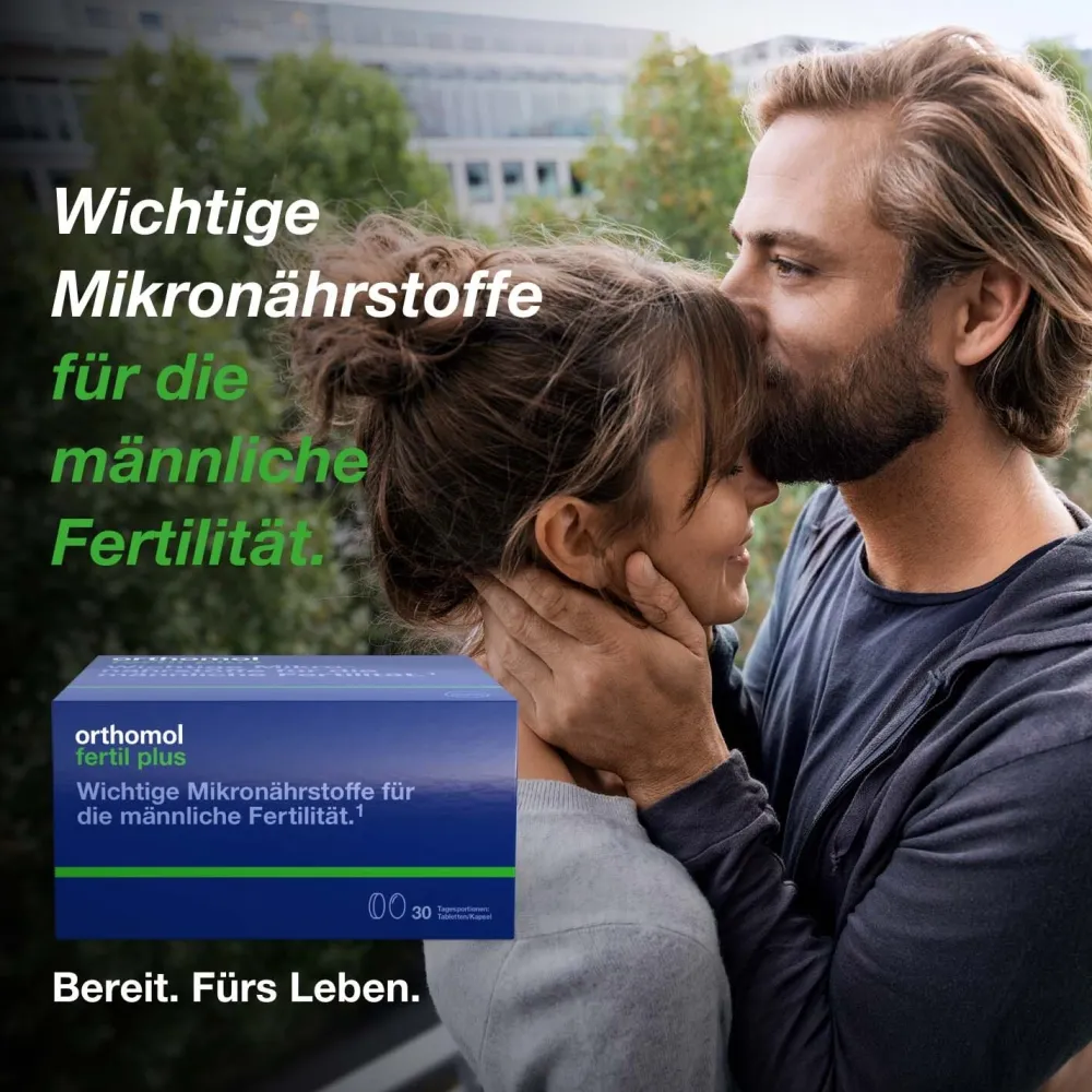 Fertil plus Tabletten/Kapseln – Mikronährstoffe bei Kinderwunsch für den Mann>Orthomol Discount