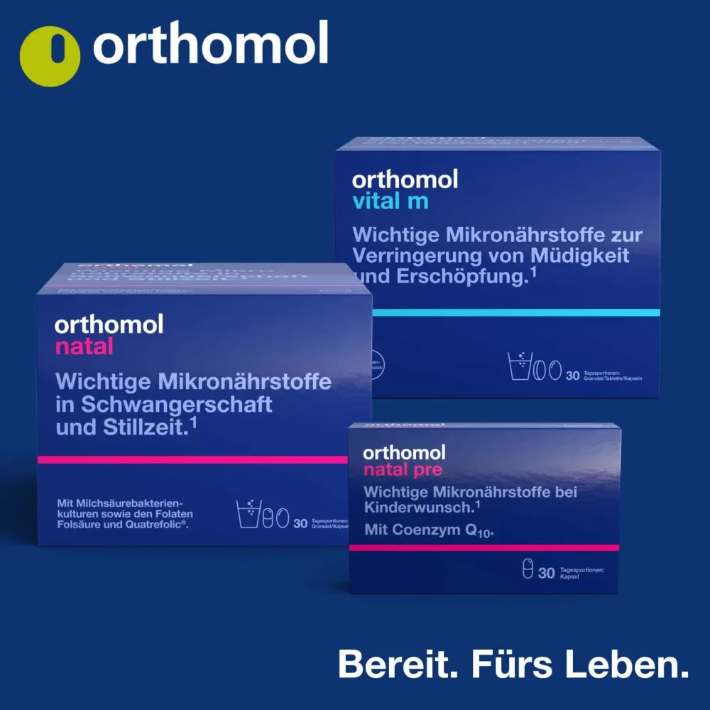 Fertil plus Tabletten/Kapseln – Mikronährstoffe bei Kinderwunsch für den Mann>Orthomol Discount