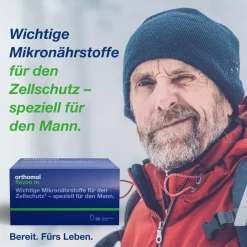 Flavon m - Mikronährstoffe für Männer - Zellschutz mit Vitaminen, Selen, Zink, Omega-3-Fettsäure und Folsäure - Kapseln|Orthomol Online