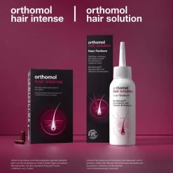 Orthomol Hair Solution -  bei Haarausfall und für dichteres, volleres Haar mit dem Wirkstoffkomplex Baicapil®| Online