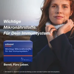 Immun - Mikronährstoffe zur Unterstützung des Immunsystems - mit Vitamin C, Vitamin D und Zink - Trinkampullen/Tabletten>Orthomol Sale