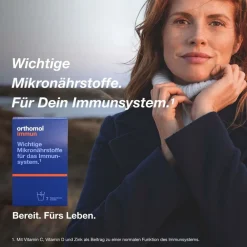 Orthomol Immun - Mikronährstoffe zur Unterstützung des Immunsystems - mit Vitamin C, Vitamin D und Zink - Granulat| Online