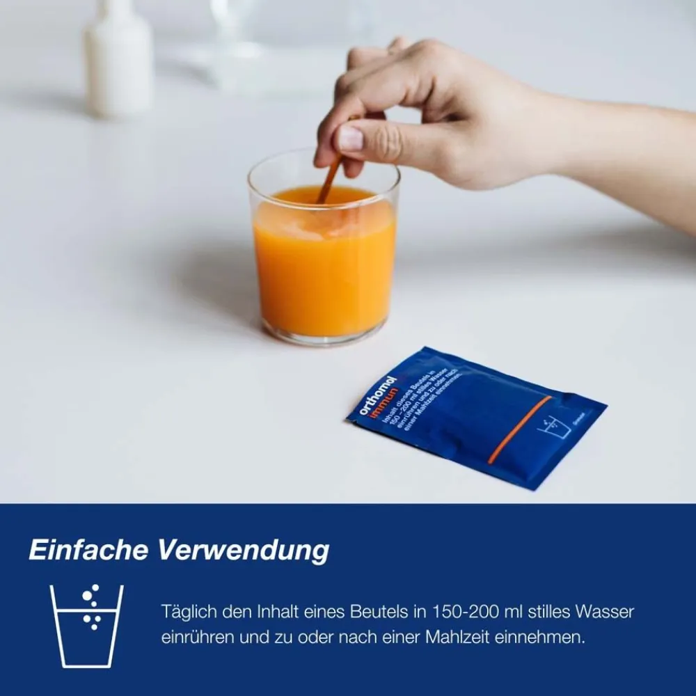 Orthomol Immun - Mikronährstoffe zur Unterstützung des Immunsystems - mit Vitamin C, Vitamin D und Zink - Granulat| Online