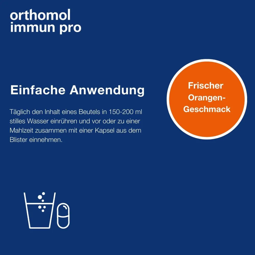 Immun pro - für eine intakte Darmflora - Inulin, Mikronährstoffe und ausgewählte Mikroorganismen - Granulat/Kapseln>Orthomol Best