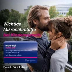 Natal pre Kapseln - wichtige Mikronährstoffe bei Kinderwunsch für die Frau>Orthomol New