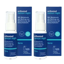 Nemuri night - zur Verkürzung der Einschlafzeit - Einschlafspray mit Melatonin|Orthomol Best