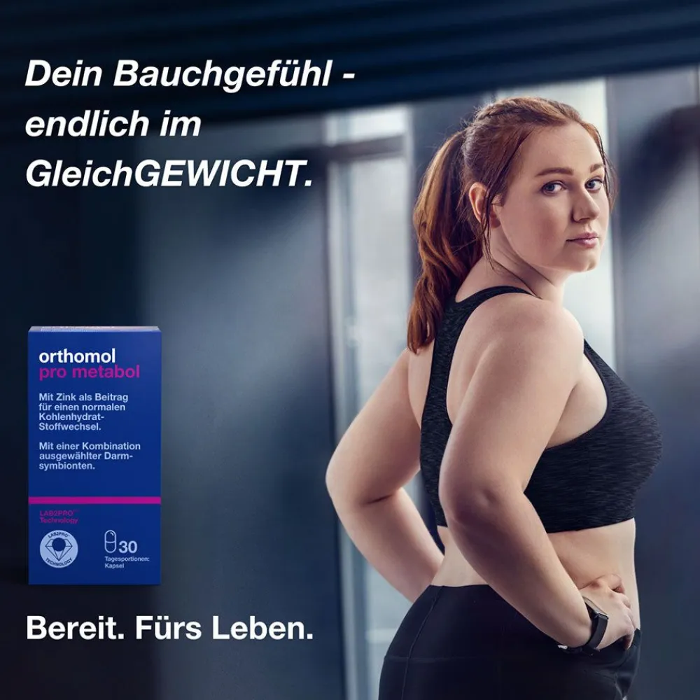 Pro metabol - enthält eine Kombination ausgewählter Darmsymbionten und Zink - Kapseln>Orthomol New