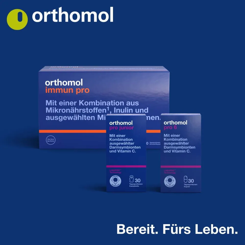 Pro metabol - enthält eine Kombination ausgewählter Darmsymbionten und Zink - Kapseln>Orthomol New
