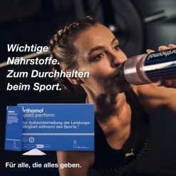 Sport perform - Elektrolyte für Leistungsfähigkeit während des Sports - mit Vitamin B12, Magnesium und Calcium - Granulat>Orthomol Outlet