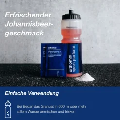 Sport perform - Elektrolyte für Leistungsfähigkeit während des Sports - mit Vitamin B12, Magnesium und Calcium - Granulat><noscript><img width=