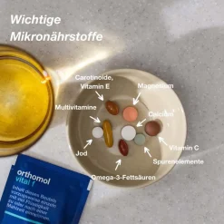 Vital f - Mikronährstoffe für Frauen - bei Müdigkeit und Erschöpfung - mit B-Vitaminen, Omega-3, Magnesium - Tabletten/Kapseln><noscript><img width=
