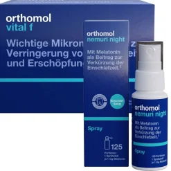 Orthomol Vital f + Orthomol Nemuri night> Hot